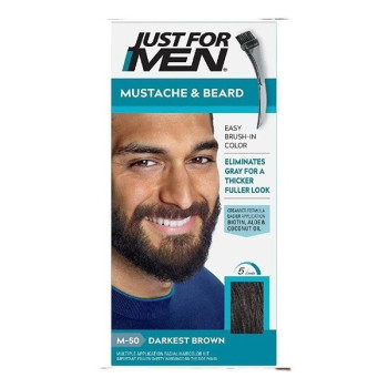 Just For Men Mous-Beard Gel Darkest Brown 28G
