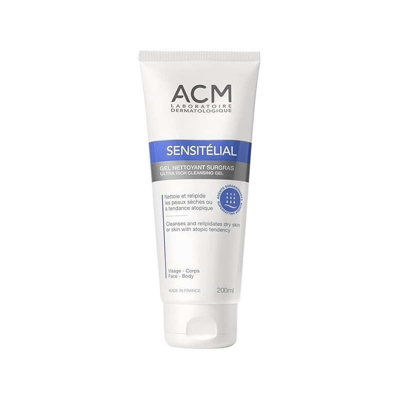 Acm Sensitelial Ultra Rich Cleansing Gel 200Ml