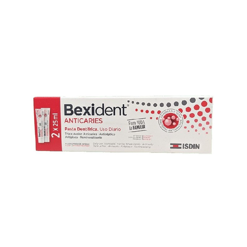 Isdin Bexident Anticaries Toothpaste 2X25Ml