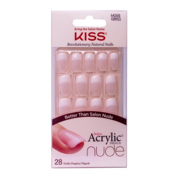 Kiss Acrylic Nude Nail -Kan01