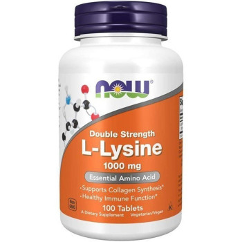 Now L-Lysine 1000Mg Tablet 100'S
