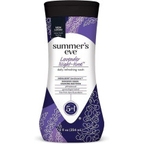 Summers Eve Lavender Night Time Cleansing Wash 12 Fl Oz