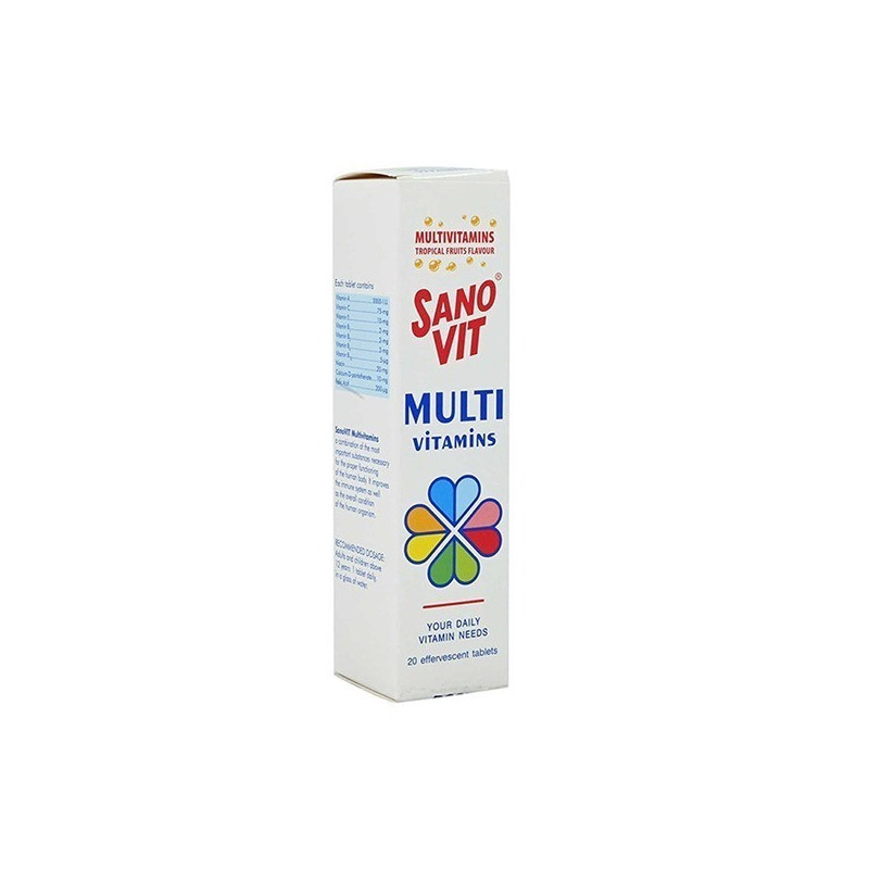 Sanovit Multi Vitamin Effervescent Tablet 20S