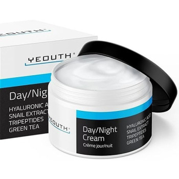 Yeouth Day/Night Cream Hyaluronic Acid Snail Extract 4Oz