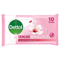 Dettol Antibacterial Wipes Skincare 10S