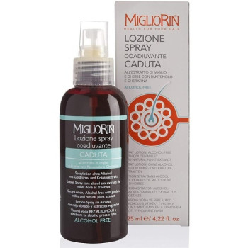 Migliorin Hair Loss Spray Lotion Alcohol Free 125Ml