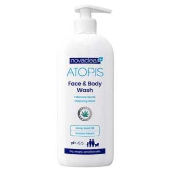 Novaclear Atopis Face And Body Wash 500Ml