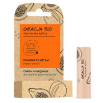 Gracja Bio Lip Balm 2In1 Papaya Protects And Cares