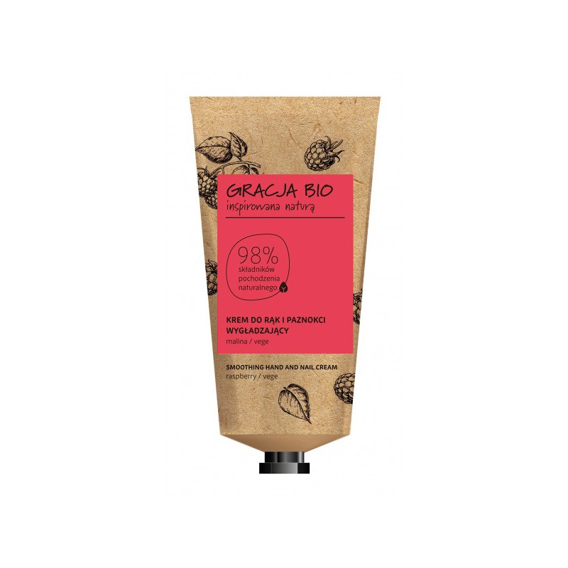 Gracja Bio Smoothing Hand And Nail Cream Raspberry
