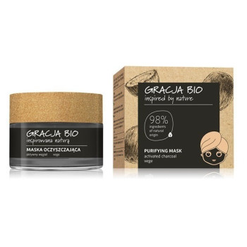 Gracja Bio Purifying Face Mask Activated Carbon