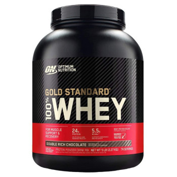 Optimum Nutrition Gold Standard 100% Whey Double Rich Chocolate 5Lbs