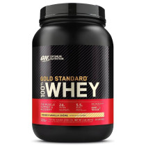 Optimum Nutrition Gold Standard 100% Whey French Vanila Cream Protein Powder 2Lbs
