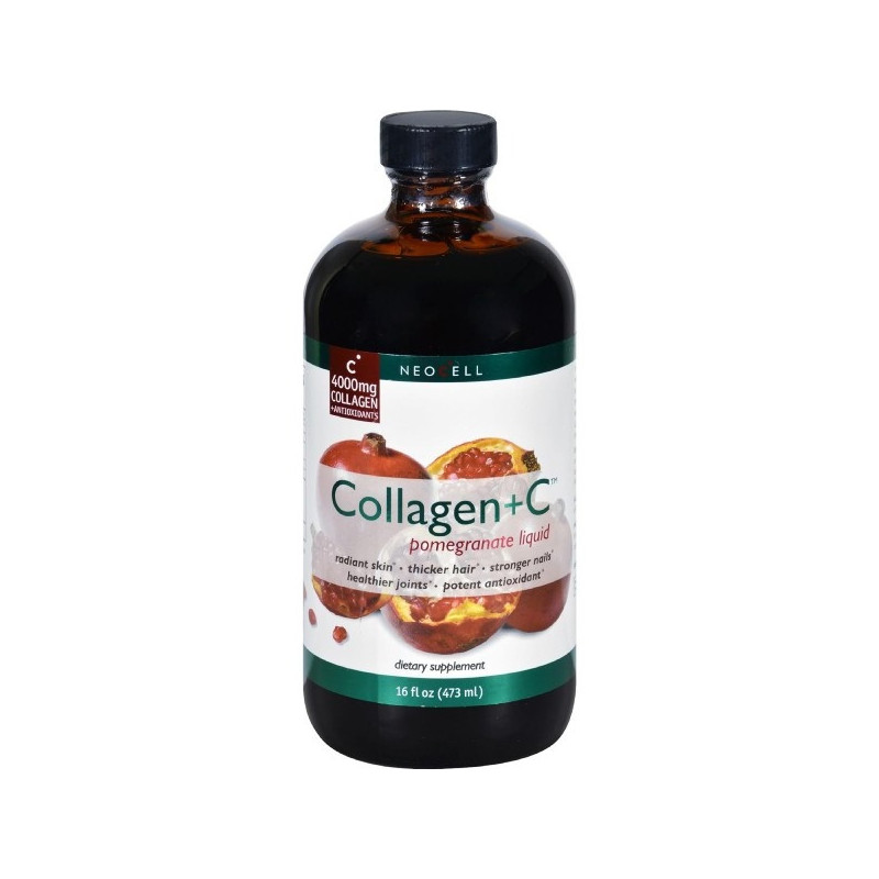 Neocell Collagen +C Pomegranate Liquid 16 Fl Oz
