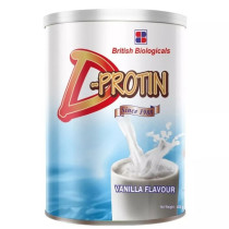 British Biologicals D Protin Vanila Powder 400 Gm