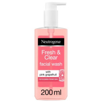 Neutrogena Fresh & Clear Face Wash Pink Grape Fruit 200Ml