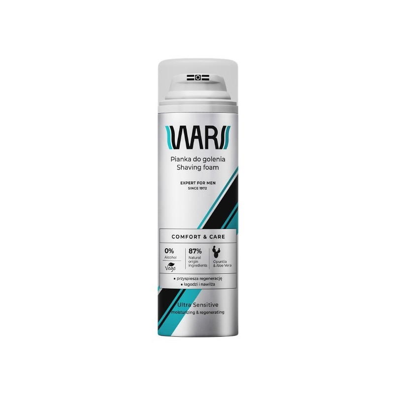 Wars Expert For Men Shave Foam Comfort & Care Ultra Sensitive
