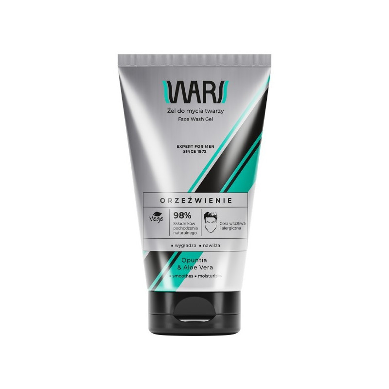 Wars Expert For Men Face Wash Gel - Refreshment