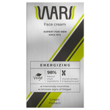 Wars Expert For Men Face Cream Energizing Green Protect