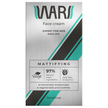 Wars Expert For Men Face Cream Mattifying Sensitive