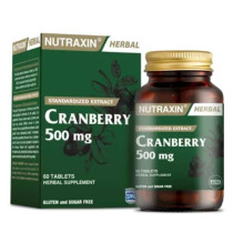 Nutraxin Herbal Standard Extract Cranberry 500Mg 60 Tablets