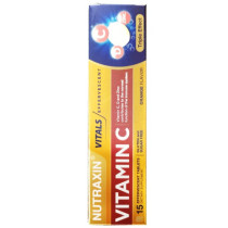 Nutraxin Vitals Vitamin C Effervescent 15 Tablets
