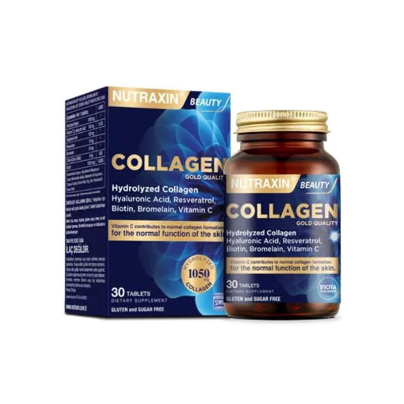 Nutraxin Beauty Collagen Gold Quality 30 Tablets