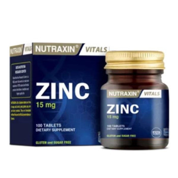 Nutraxin Vitals Zinc 15Mg 100 Tablets