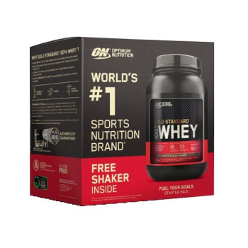 ON Gold Standard 100% Whey Chocolate 5LB + Electric Shaker