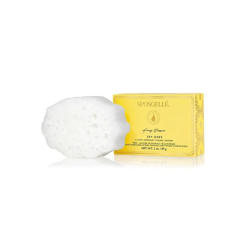 Spongelle Pedi Buffer Honey Blossom 30+ Washes 85G