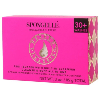 Spongelle Pedi Buffer Freesia Pear 30+ Washes 85G