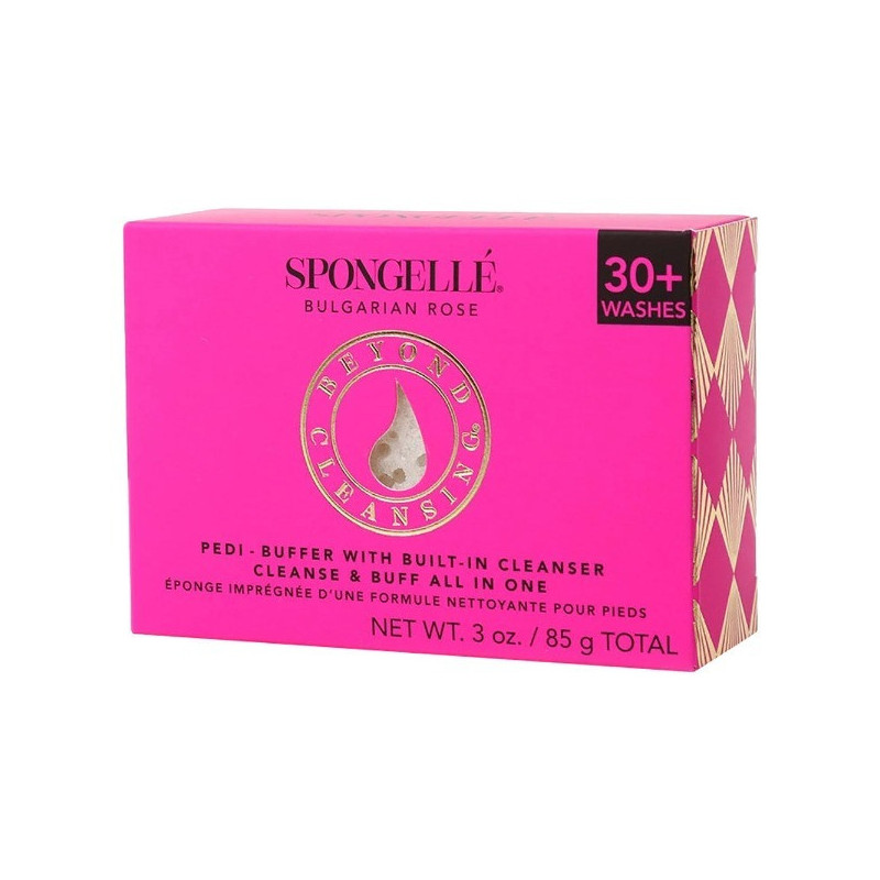 Spongelle Pedi Buffer Freesia Pear 30+ Washes 85G