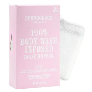 Spongelle Spongology Body Buffer Rose 20+ Washes 85G