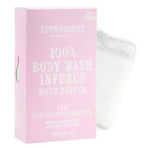 Spongelle Spongology Body Buffer Rose 20+ Washes 85G
