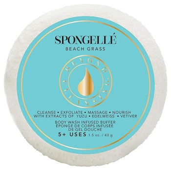 Spongelle Wild Flower White Beach Grass Bath Sponge 85G