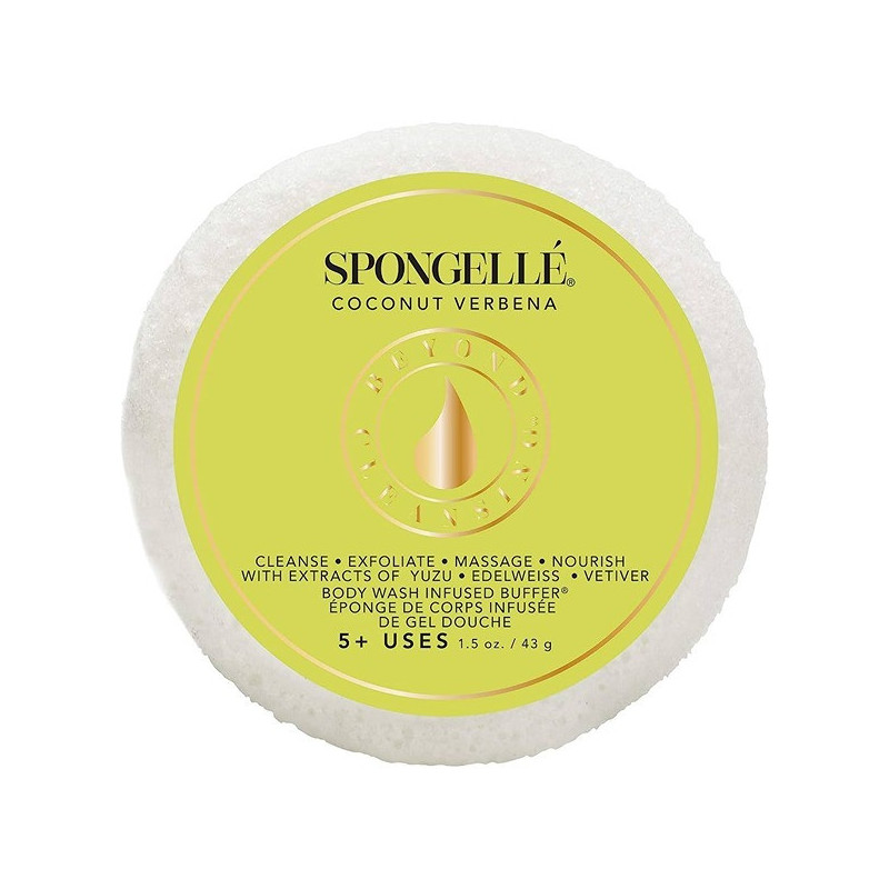 Spongelle Spongette Coconut Verbena 5+ Washes 43G