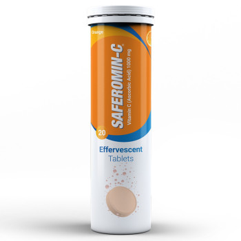 Saferomin Vitamin C 1000Mg Effervescent Tablet 20S