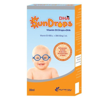 Sun Drop D3 400Iu + Dha 40Mg/1Ml 30Ml