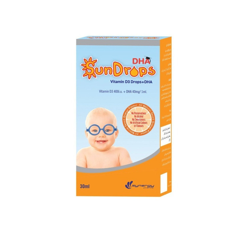 Sun Drop D3 400Iu + Dha 40Mg/1Ml 30Ml