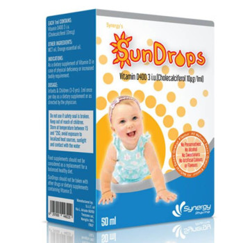 Sun Drop 400Iu Vitamin D3 50 Ml