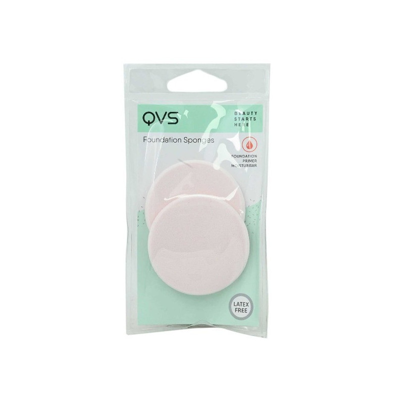 Qvs Foundation Sponges 2S