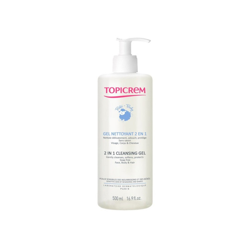 Topicrem 2 in 1 Cleansing Gel