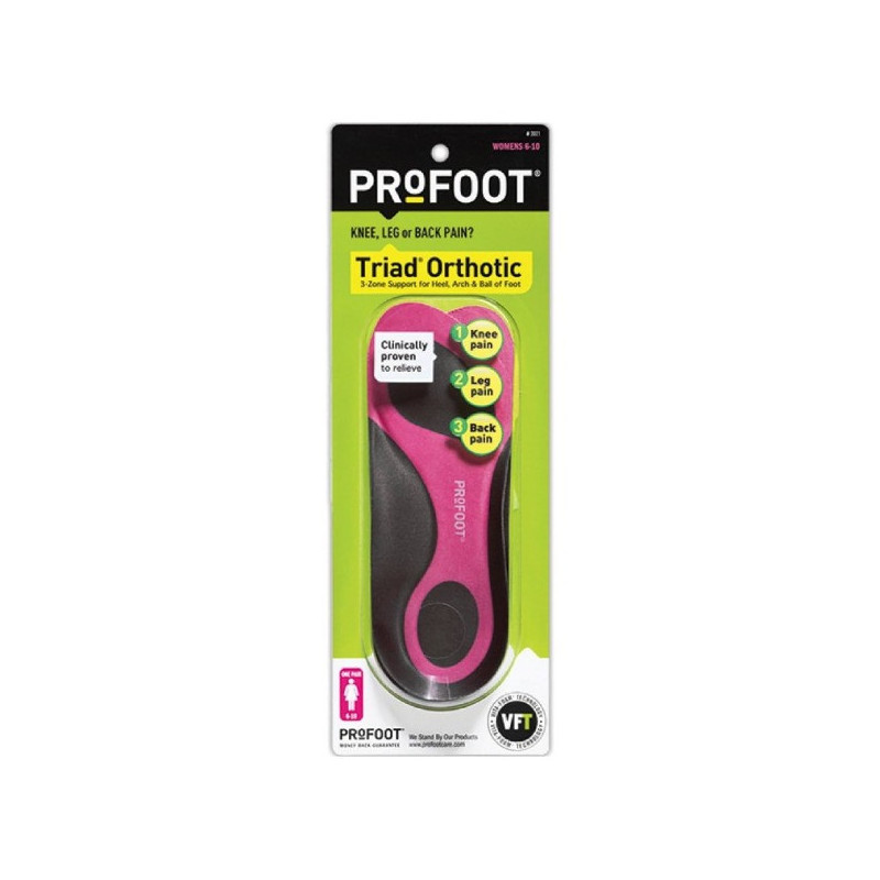 Profoot Triad Orthotic Insert Women
