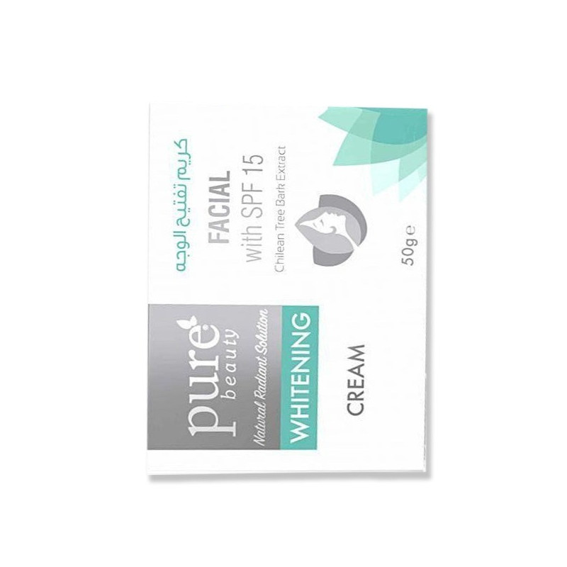 Pure Beauty Whitening Cream Facial SPF 15 50G