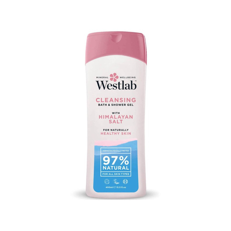 Westlab Cleansing Shower Wash With Himalayan Salt 400Ml