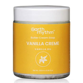 Earth Rhythm Butter Cream Soap Vanilla Creme 180Gm