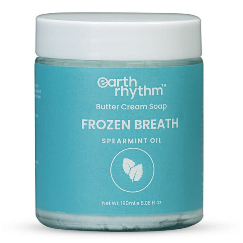 Earth Rhythm Butter Cream Soap Frozen Breath 180Gm