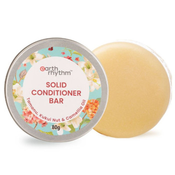 Earth Rhythm Solid Conditioner Bar Tamanu Kukui Nut & Camellia Oil 80G