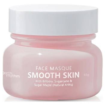 Earth Rhythm Face Masque Smooth Skin Bilberry Sugarcane & Maple AHAs 65Gm