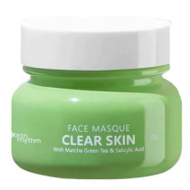 Earth Rhythm Face Masque Matcha Green Tea & Salicylic Acid 65Gm
