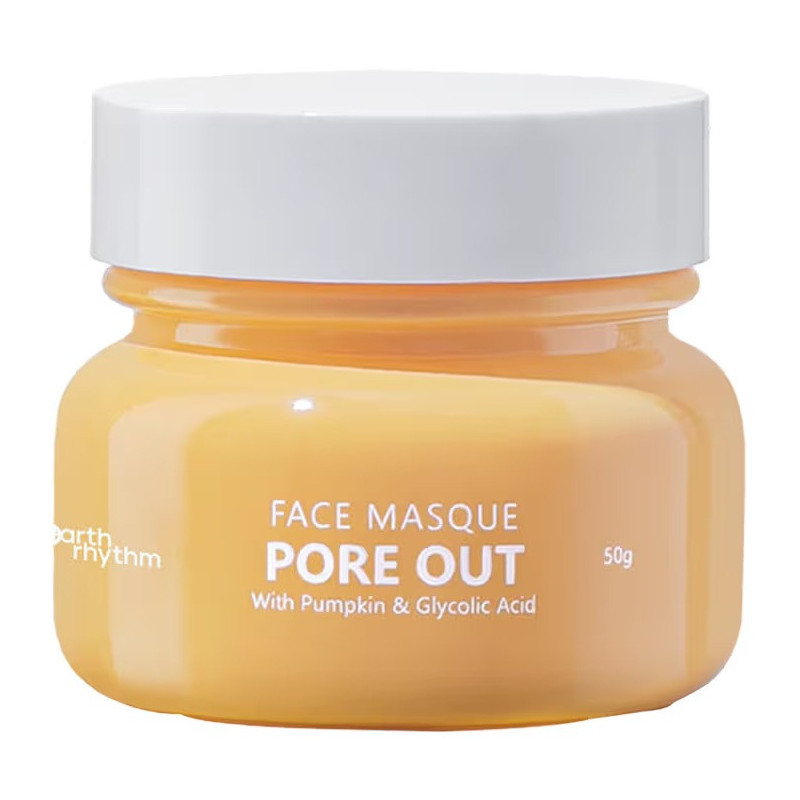Earth Rhythm Face Masque Pore Out Pumpkin Enzymes Glycolic Acid 65Gm